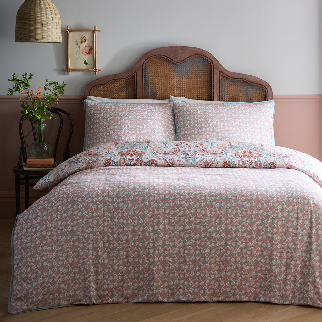 Appletree Floral Damask Multi Duvet Set