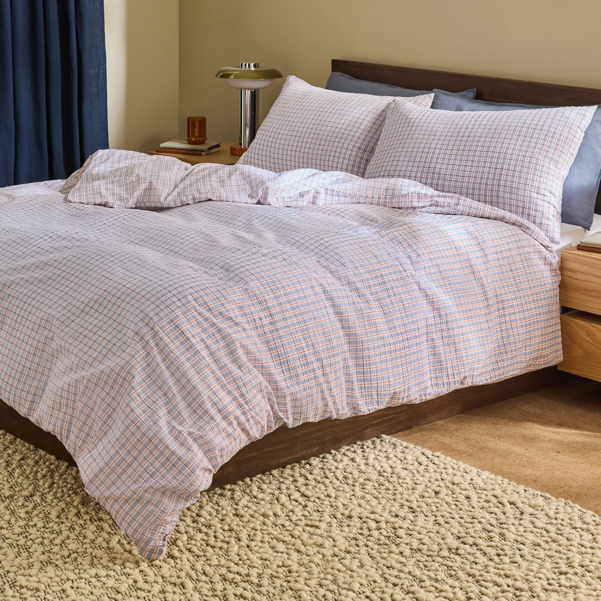 Made Felix Seersucker Duvet Set