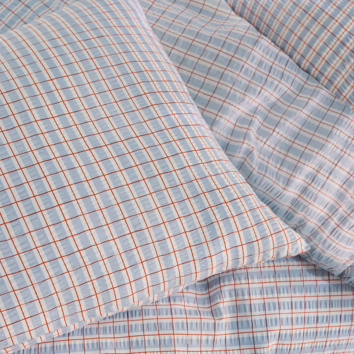 Made Felix Seersucker Duvet Set