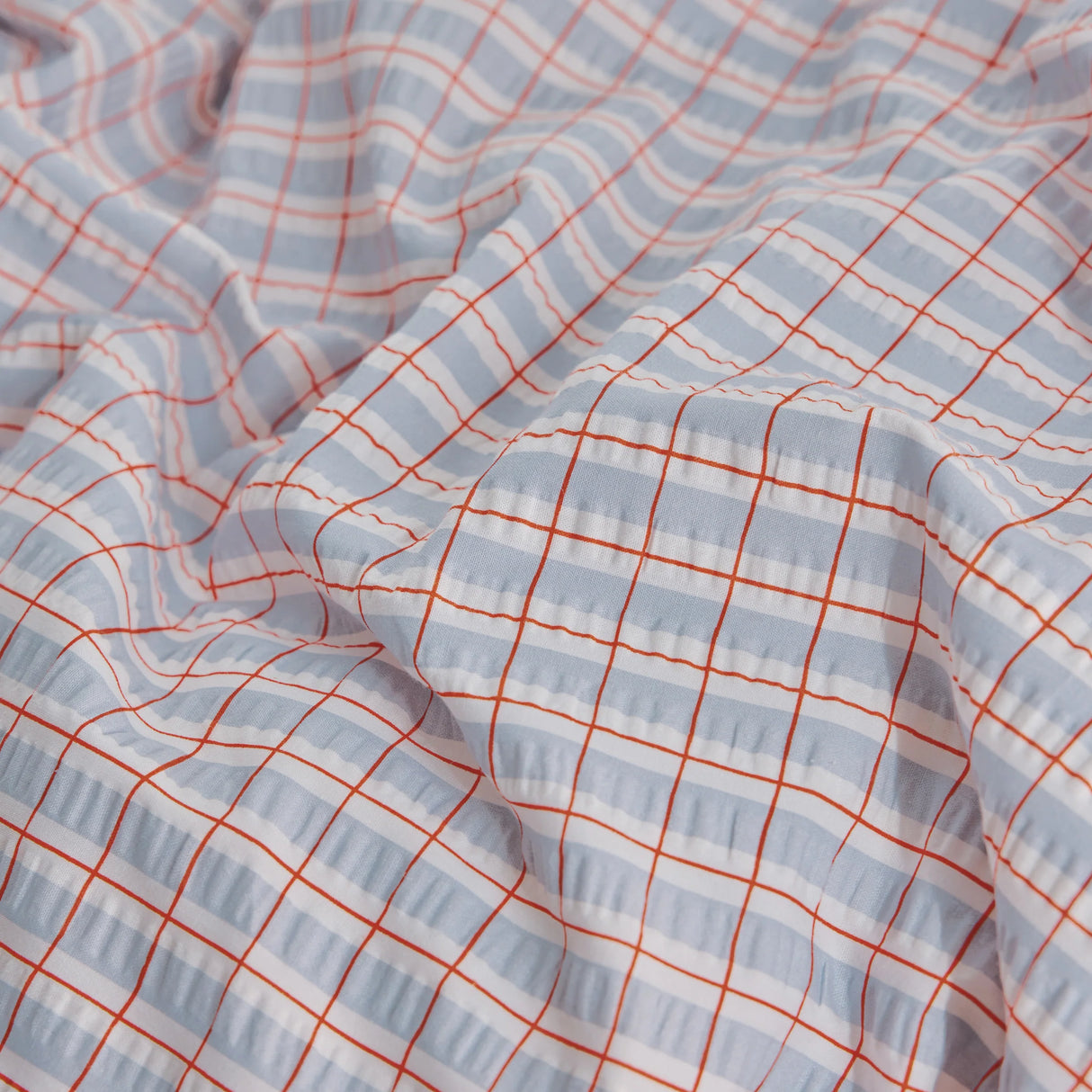 Made Felix Seersucker Duvet Set