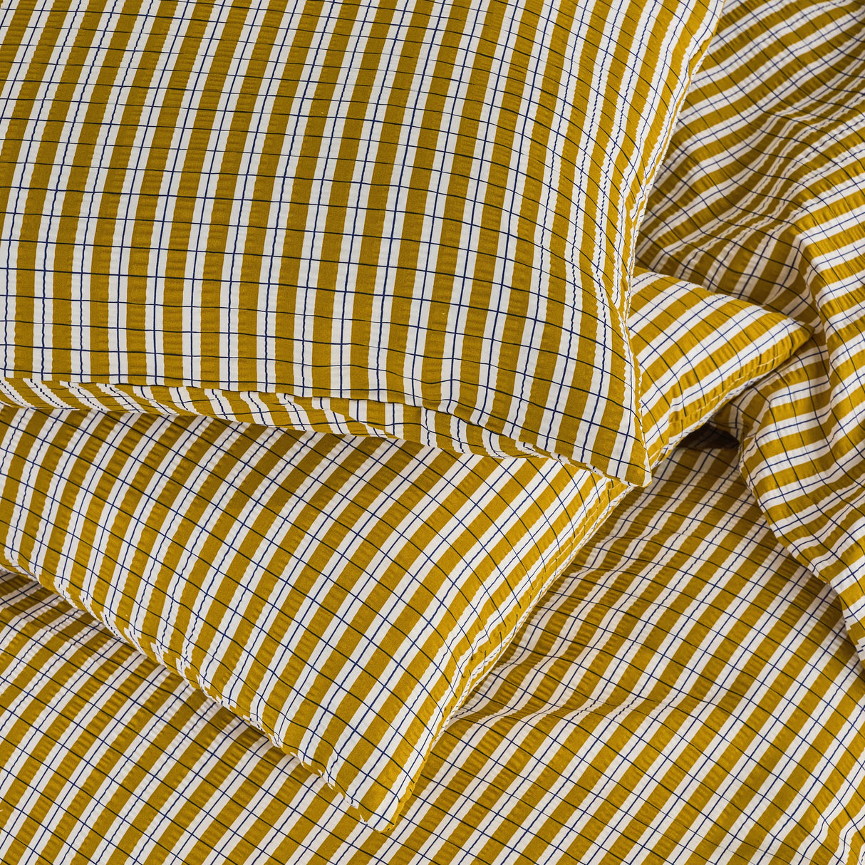 Made Felix Seersucker Duvet Set