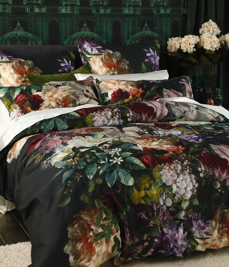 M & M Linen Fiori Duvet Set
