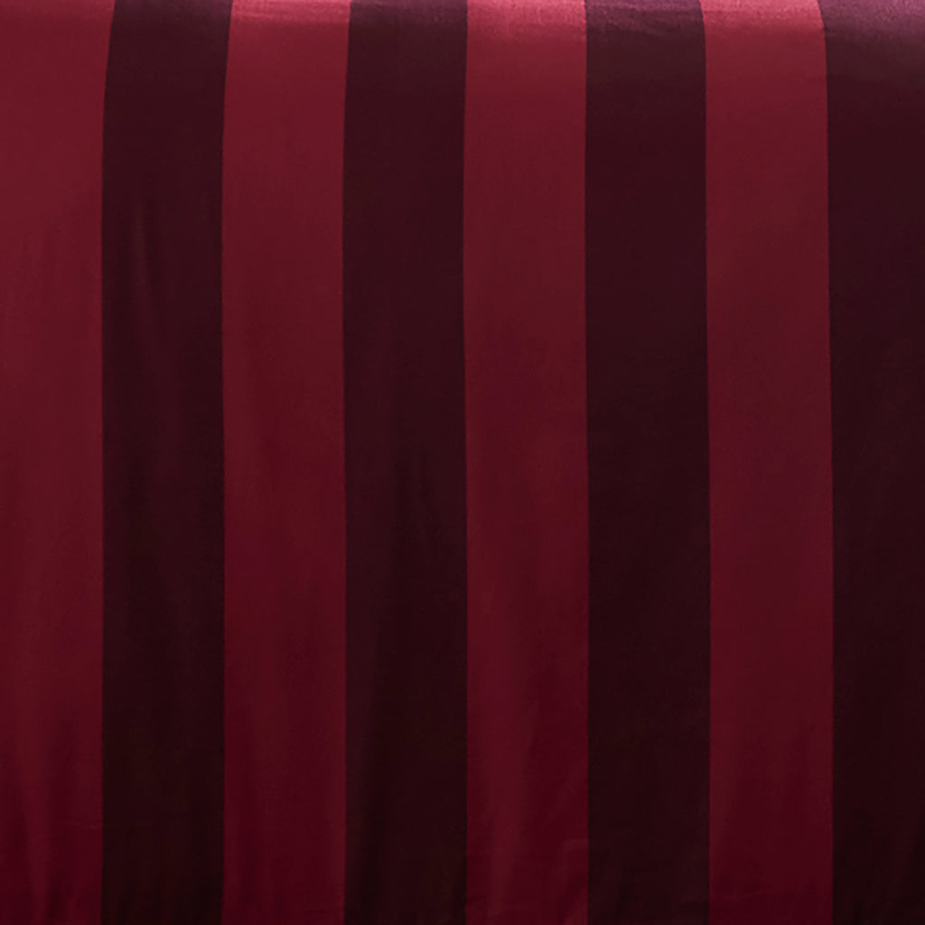 Laurence Llewelyn Bowen Festivo Circus Stripe Red Duvet Set