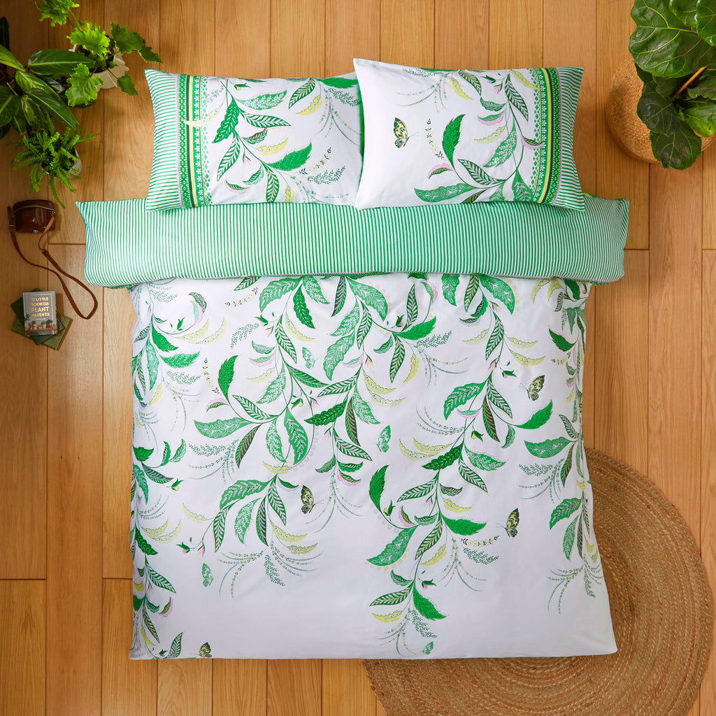 Sara Miller Fern Garden Spring Garden Duvet Set