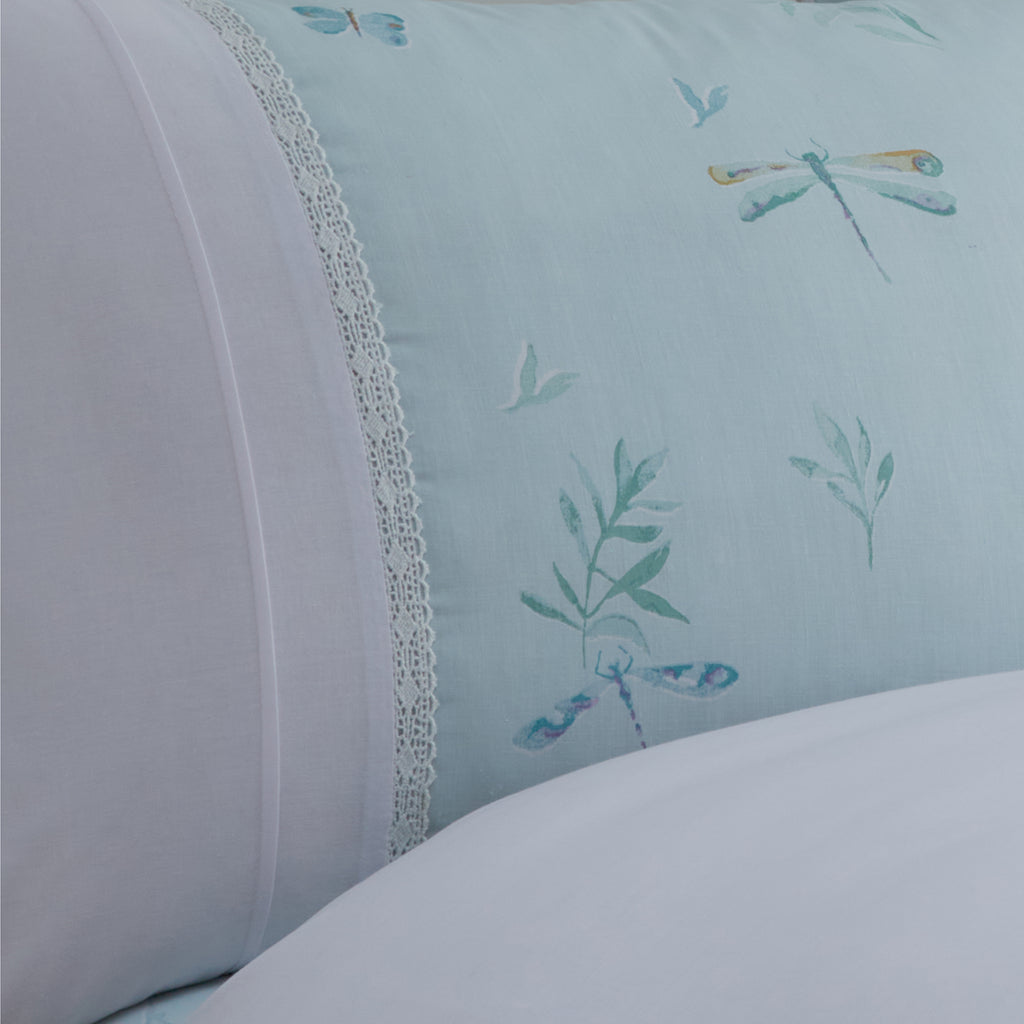 Dreams n Drapes Decorative Fifi Duck Egg Duvet Set
