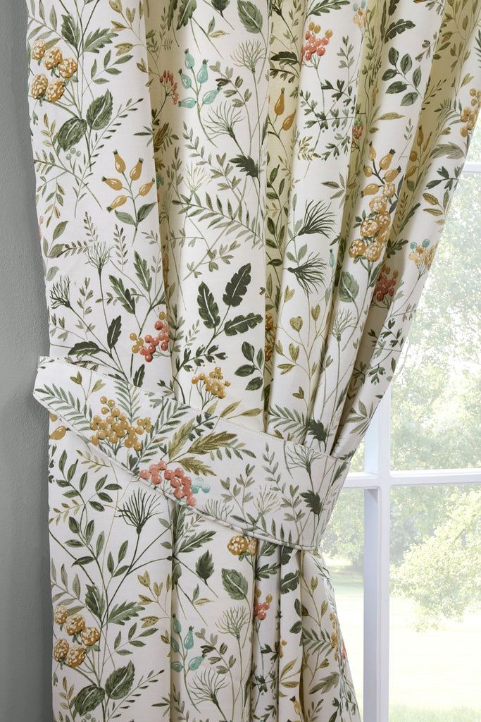 Sundour Cleo Willow 3" Pencil Pleat Curtains