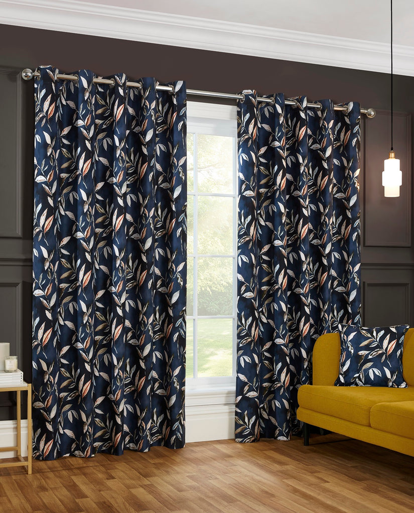 Sundour Madrid Blackout Lined Eyelet Curtains