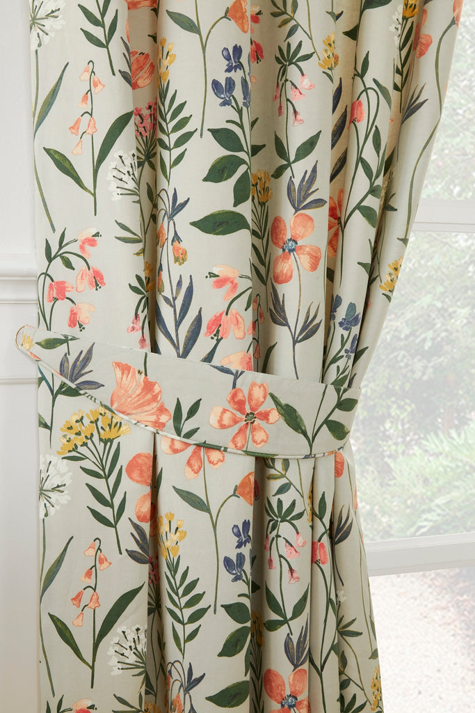 Sundour Meadow Multi 3" Pencil Pleat Curtains