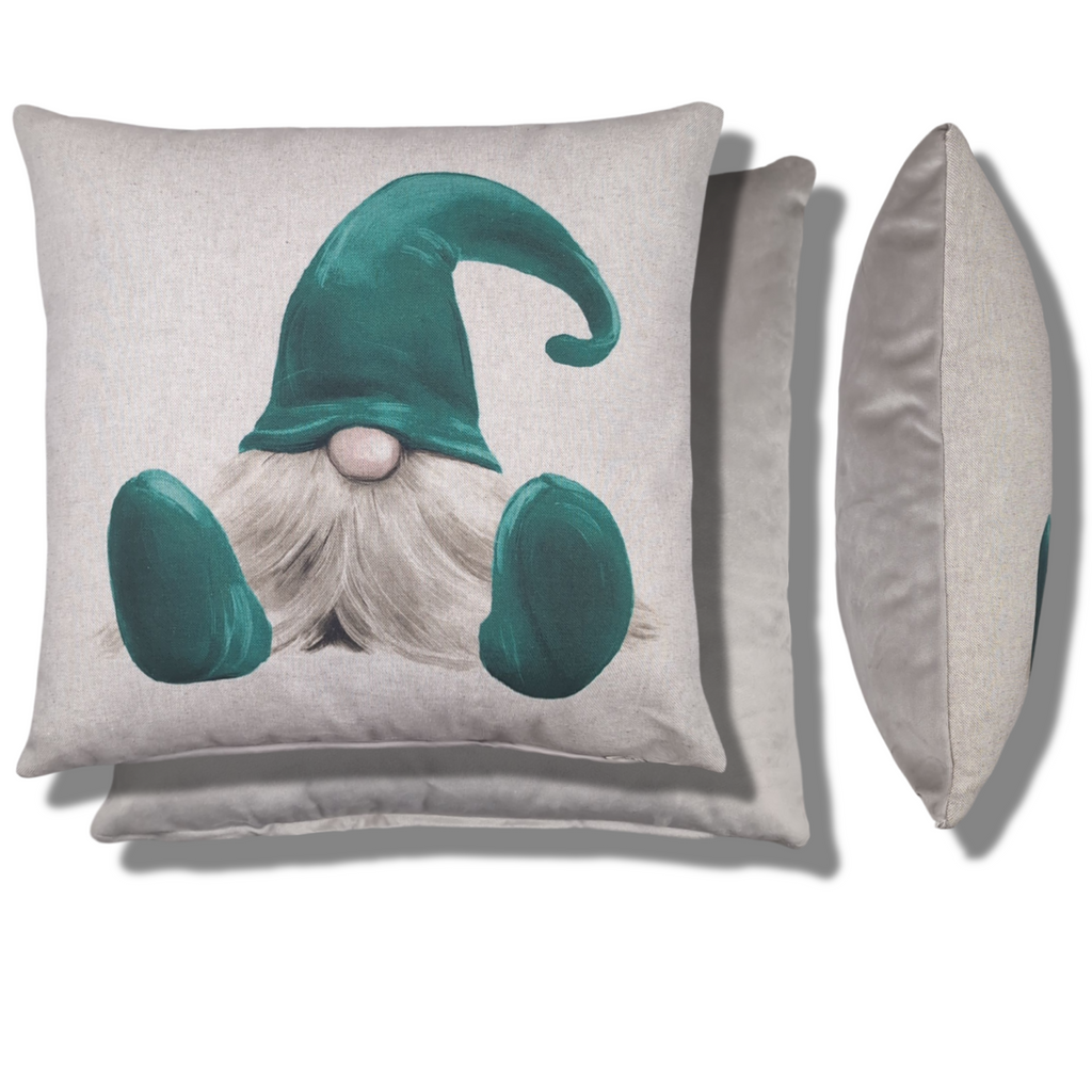Style Gonk Green 43cm x 43cm Polyester Filled Cushion