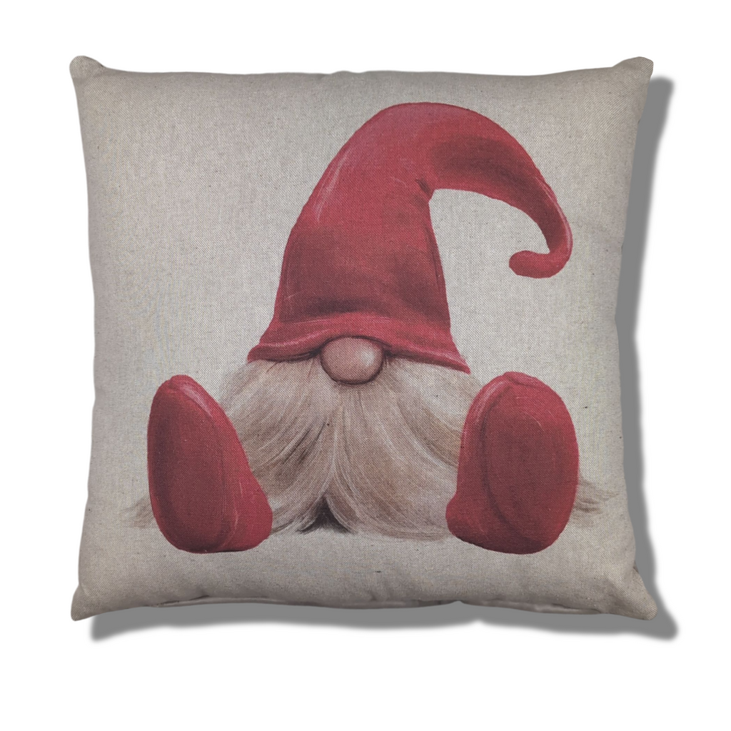 Style Gonk Red 43cm x 43cm Polyester Filled Cushion