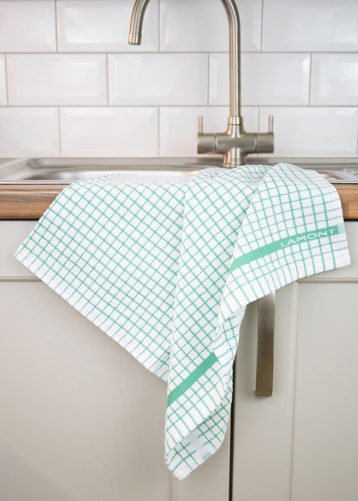 Samuel Lamont Poli-Dri 100% Cotton Tea Towels