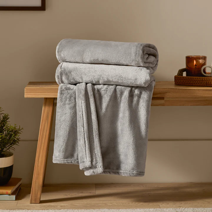 Furn Harrow 140cm x 180cm Fleece Throw