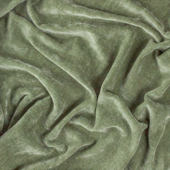 The Linen Yard Heavy Chenille Velvet Throw