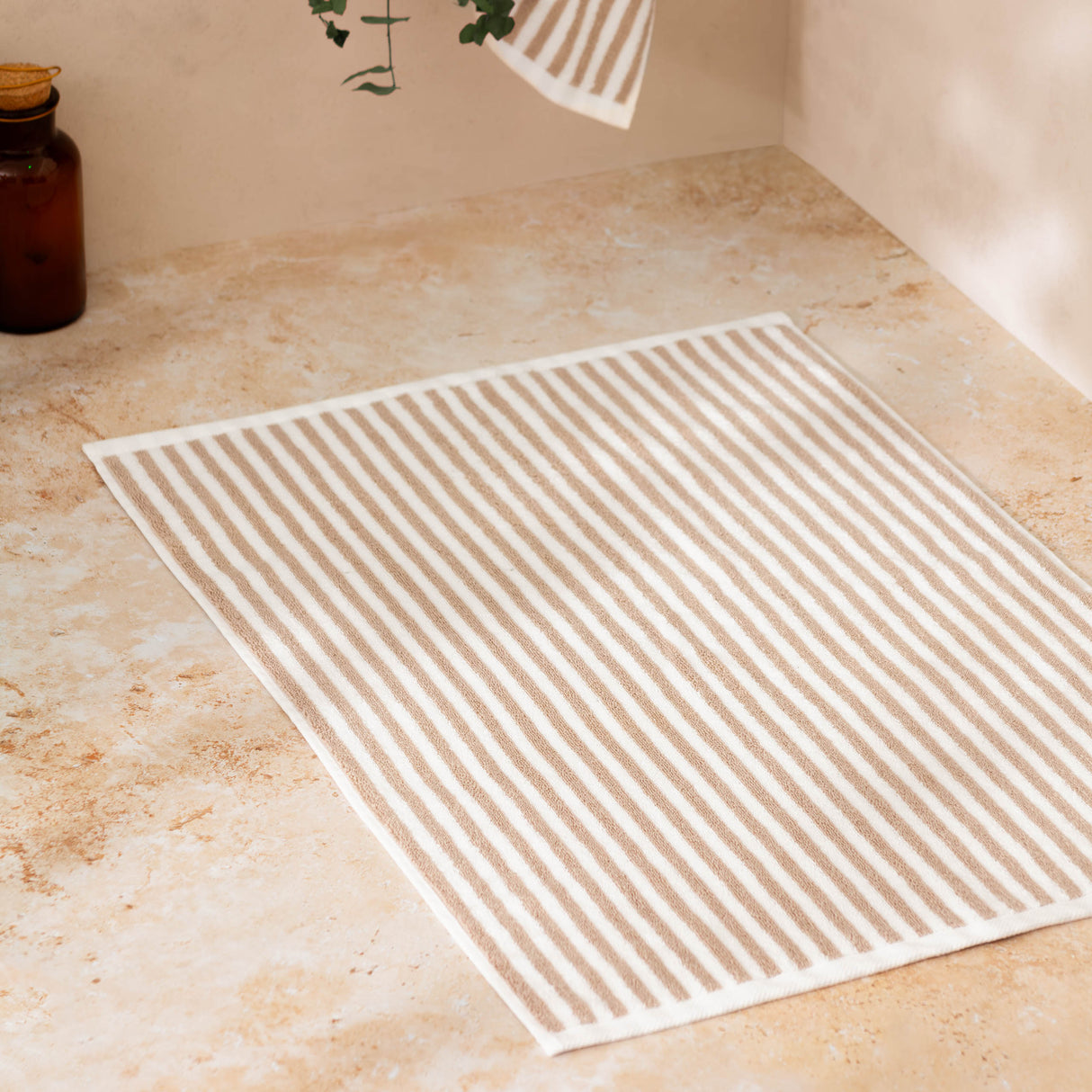 The Linen Yard Hebden Stripe 450gsm 100% Cotton Towels