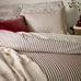 The Linen Yard Hebden Melange Stripe Duvet Set