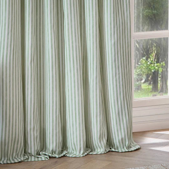 The Linen Yard Hebden Blackout Eyelet 100% Cotton Curtains