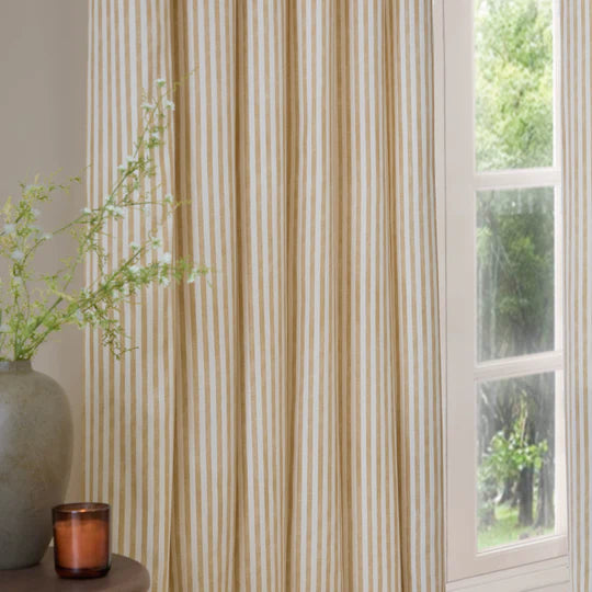 The Linen Yard Hebden Blackout Eyelet 100% Cotton Curtains