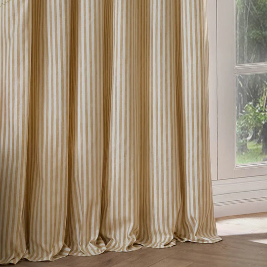 The Linen Yard Hebden Blackout Eyelet 100% Cotton Curtains