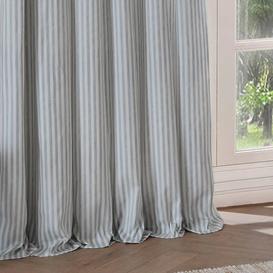 The Linen Yard Hebden Blackout Eyelet 100% Cotton Curtains