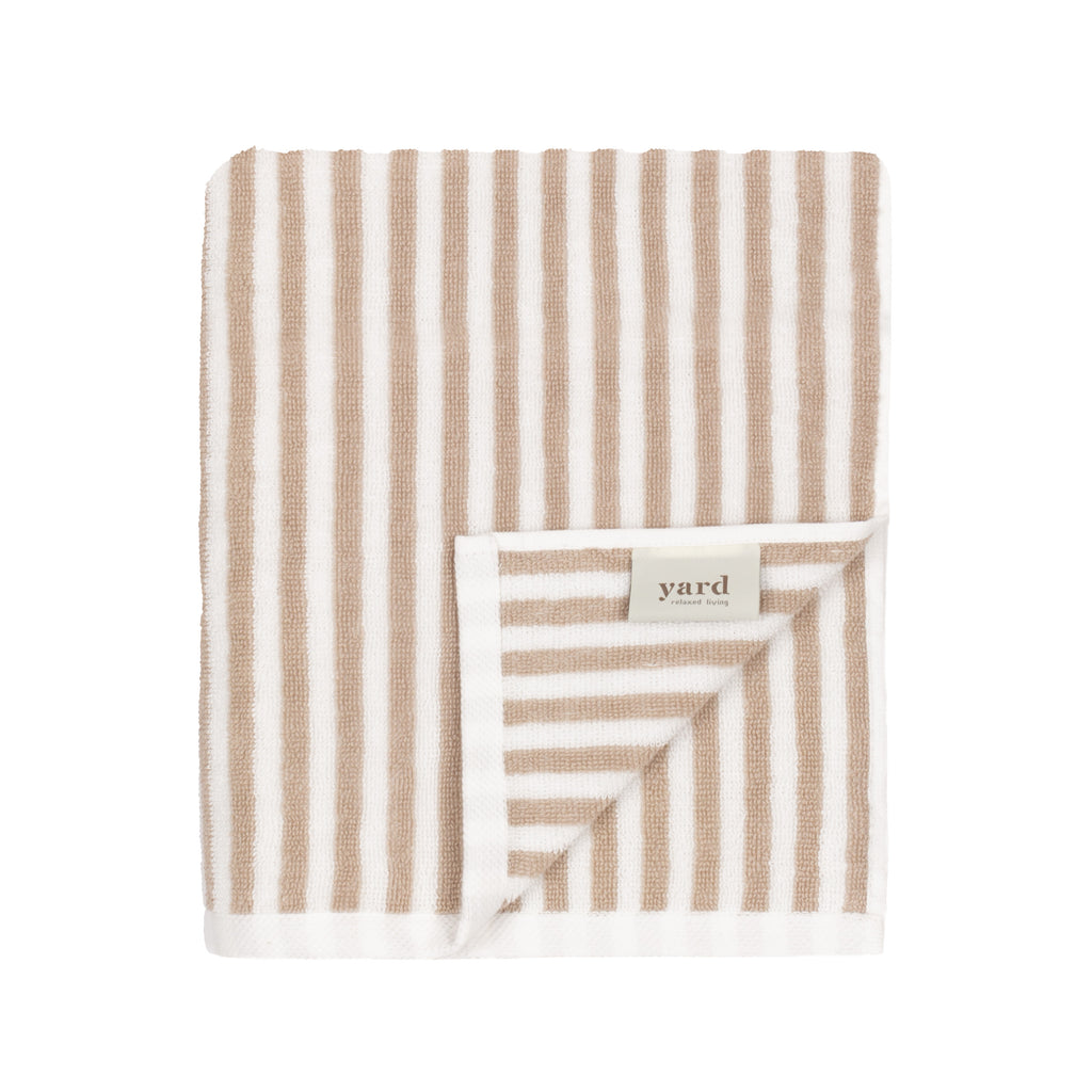 The Linen Yard Hebden Stripe 450gsm 100% Cotton Towels