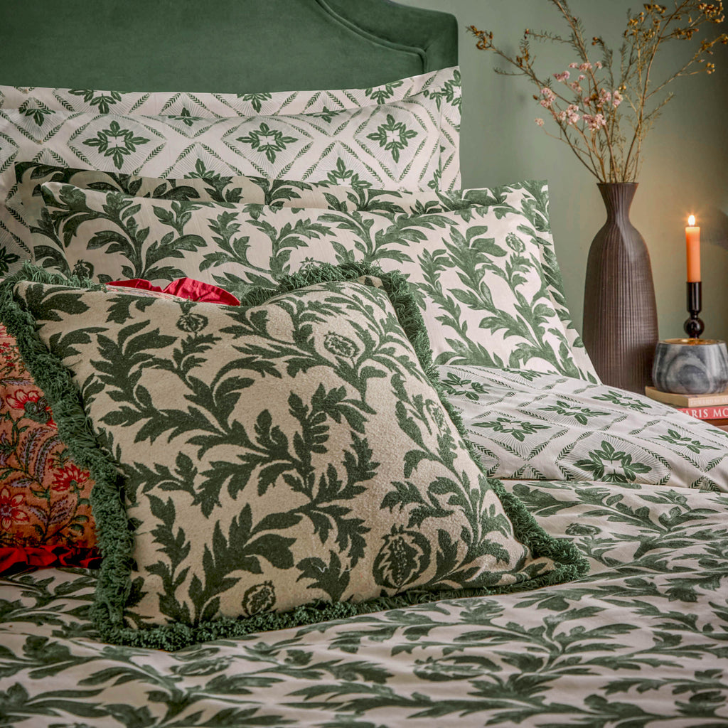 Paoletti Seventy Three Hedera Verdie Duvet Set