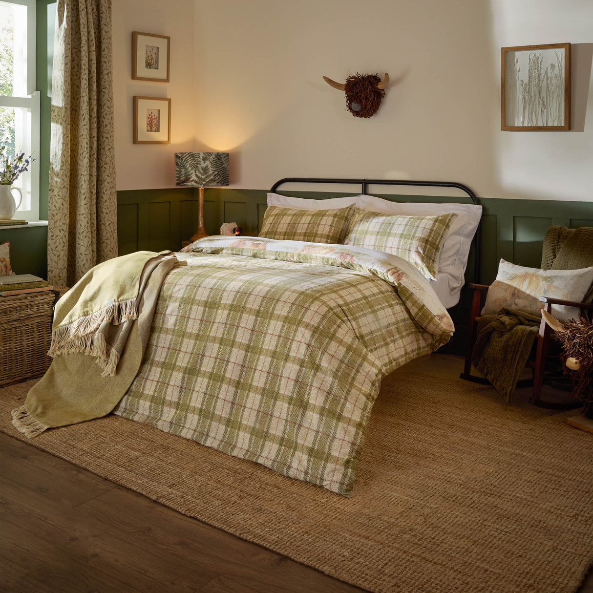 Voyage Maison Highland Cattle Multicolour Duvet Set