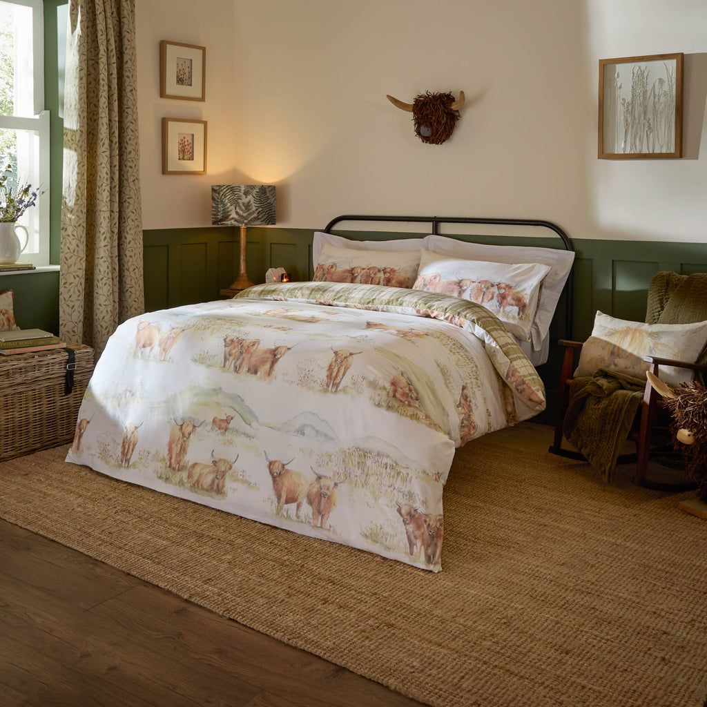 Voyage Maison Highland Cattle Multicolour Duvet Set
