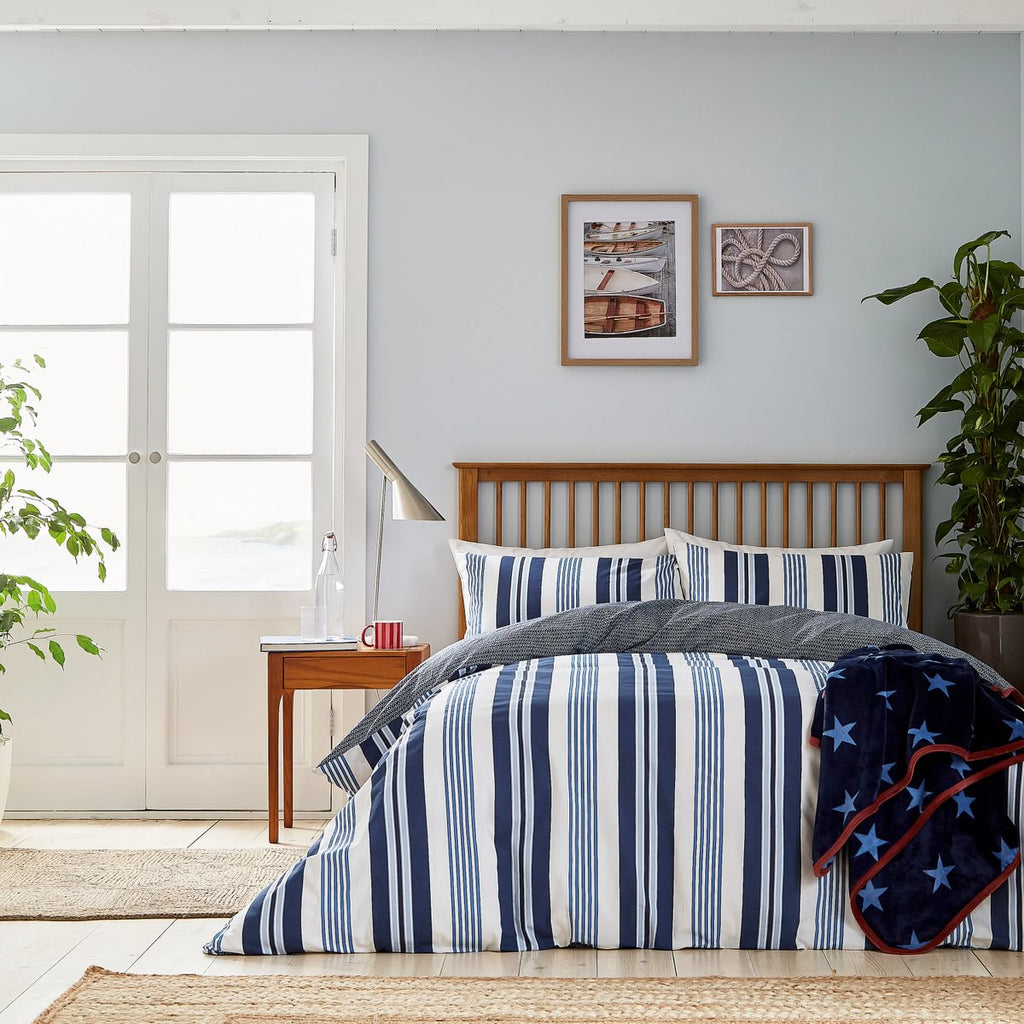 Helena Springfield Long Island Huntington Stripe Duvet Set