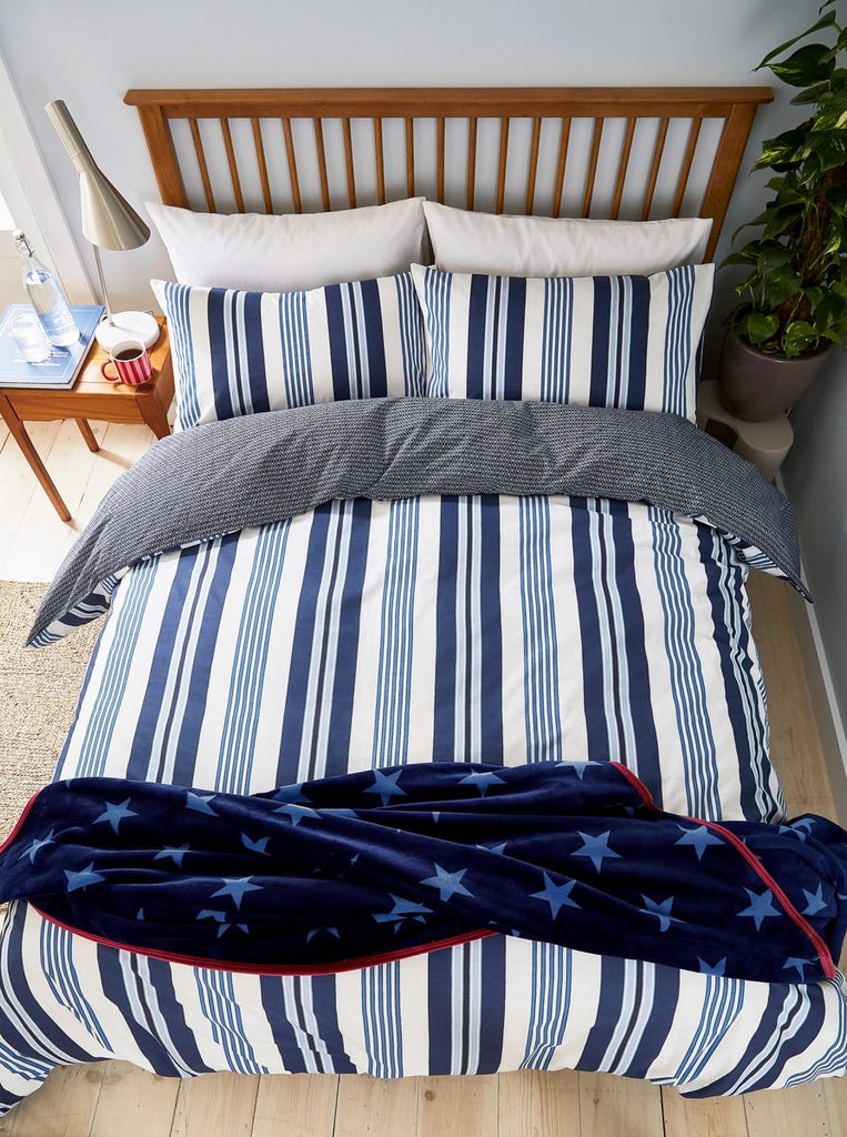 Helena Springfield Long Island Huntington Stripe Duvet Set