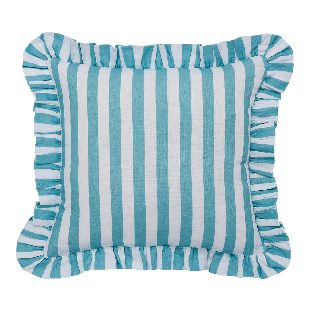 Helena Springfield Secret Garden Candy Stripe 45cm x 45cm Fibre Filled Cushion