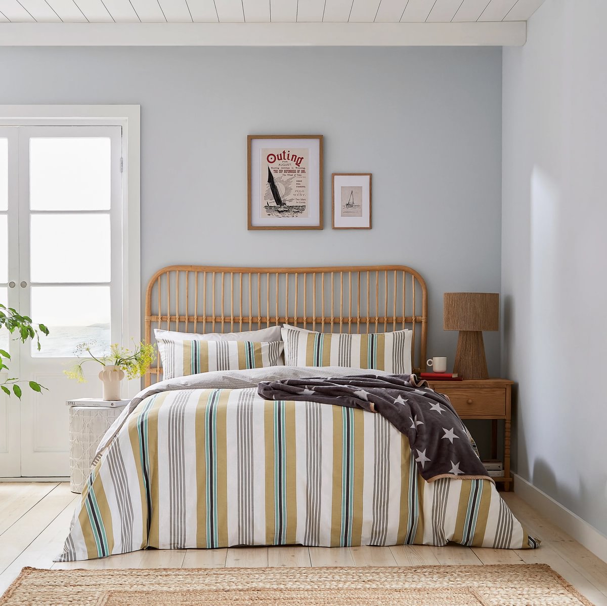 Helena Springfield Long Island Huntington Stripe Duvet Set
