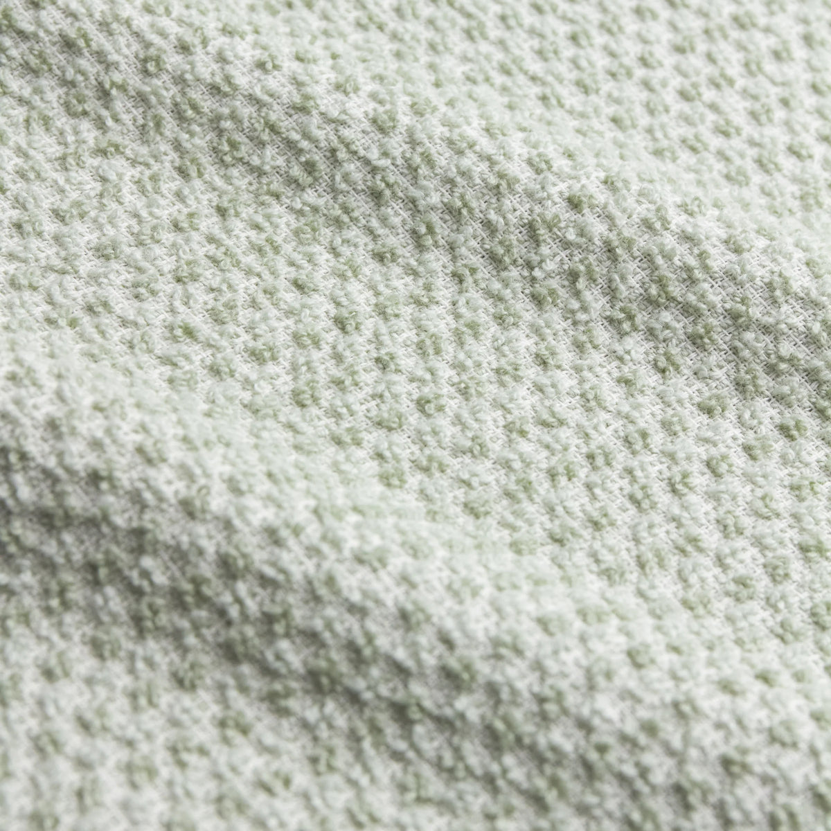 The Linen Yard Hebden Textured Waffle 100% Cotton Bay Green Towels