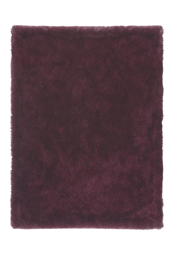 Laura Ashley Heaton Blackberry Purple 130cm x 170cm Throw