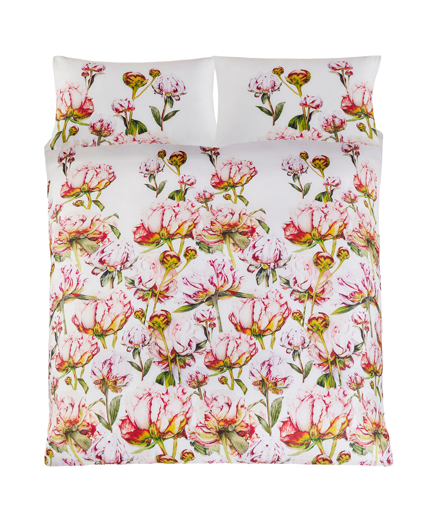 Voyage Maison Heligan Floral Fuchsia Duvet Set