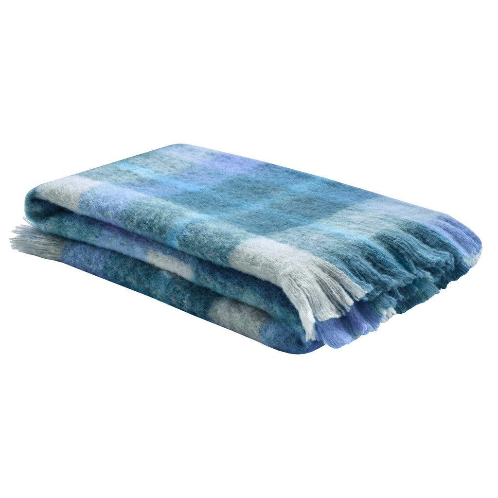 Bluebellgray Highland Check 130cm x 170cm Throw
