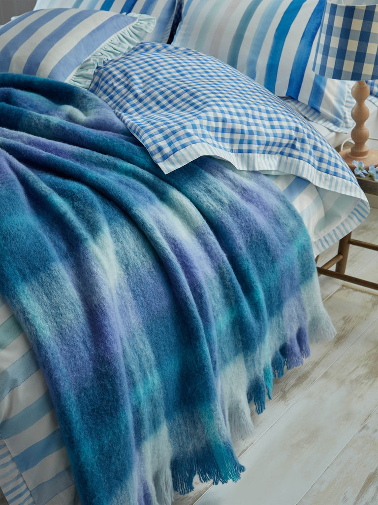Bluebellgray Highland Check 130cm x 170cm Throw