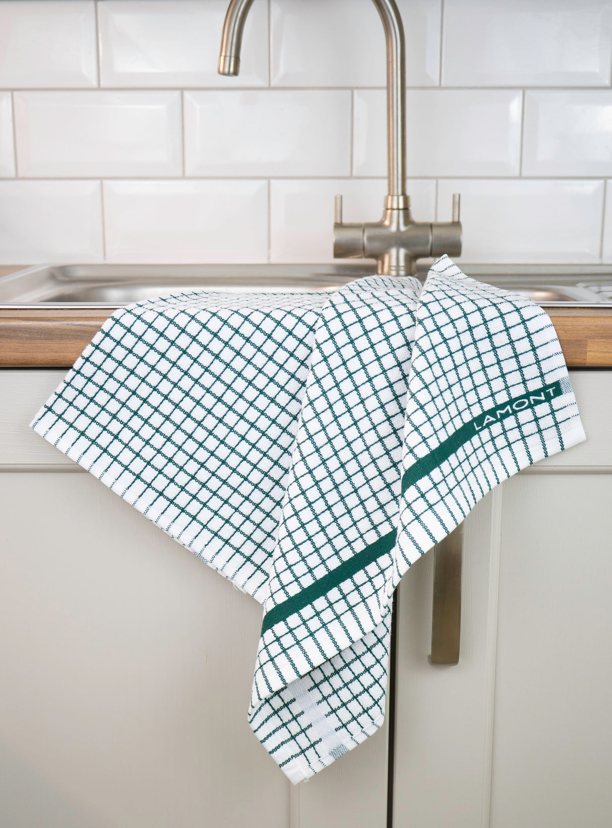 Samuel Lamont Poli-Dri 100% Cotton Tea Towels