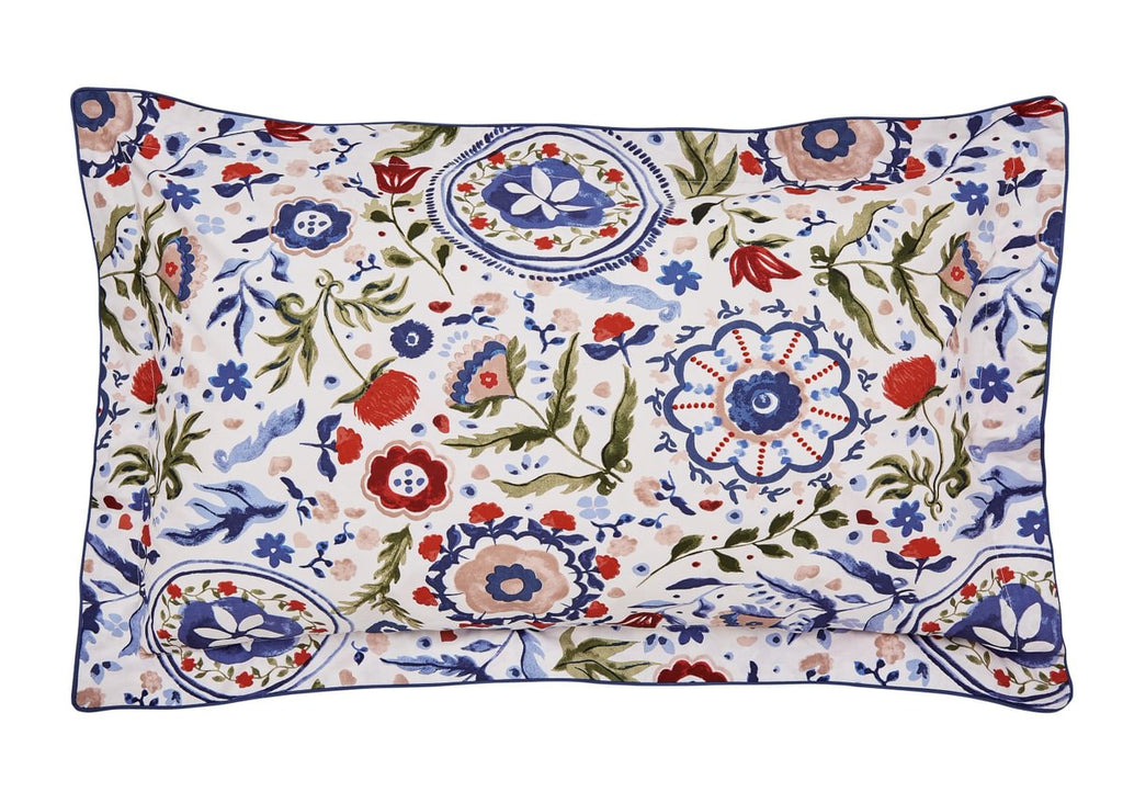 Joules Festival Flowers Navy/Multi Duvet Set