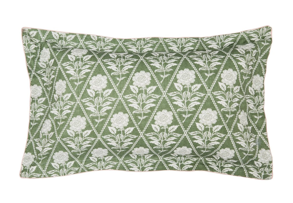 Joules Juliette Stamp Green Duvet Set