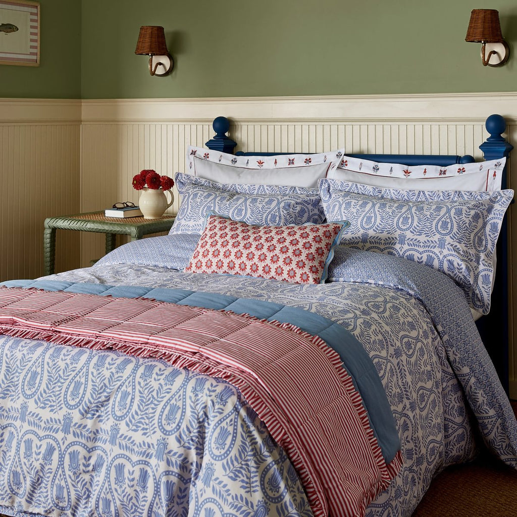 Joules Wandering Indienne Blue Duvet Set