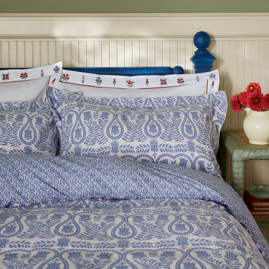 Joules Wandering Indienne Blue Duvet Set