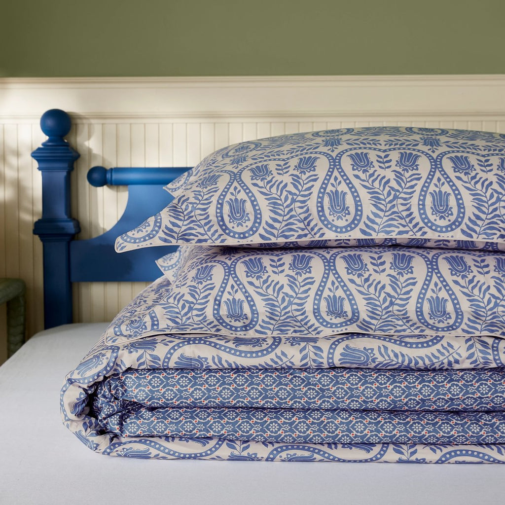 Joules Wandering Indienne Blue Duvet Set