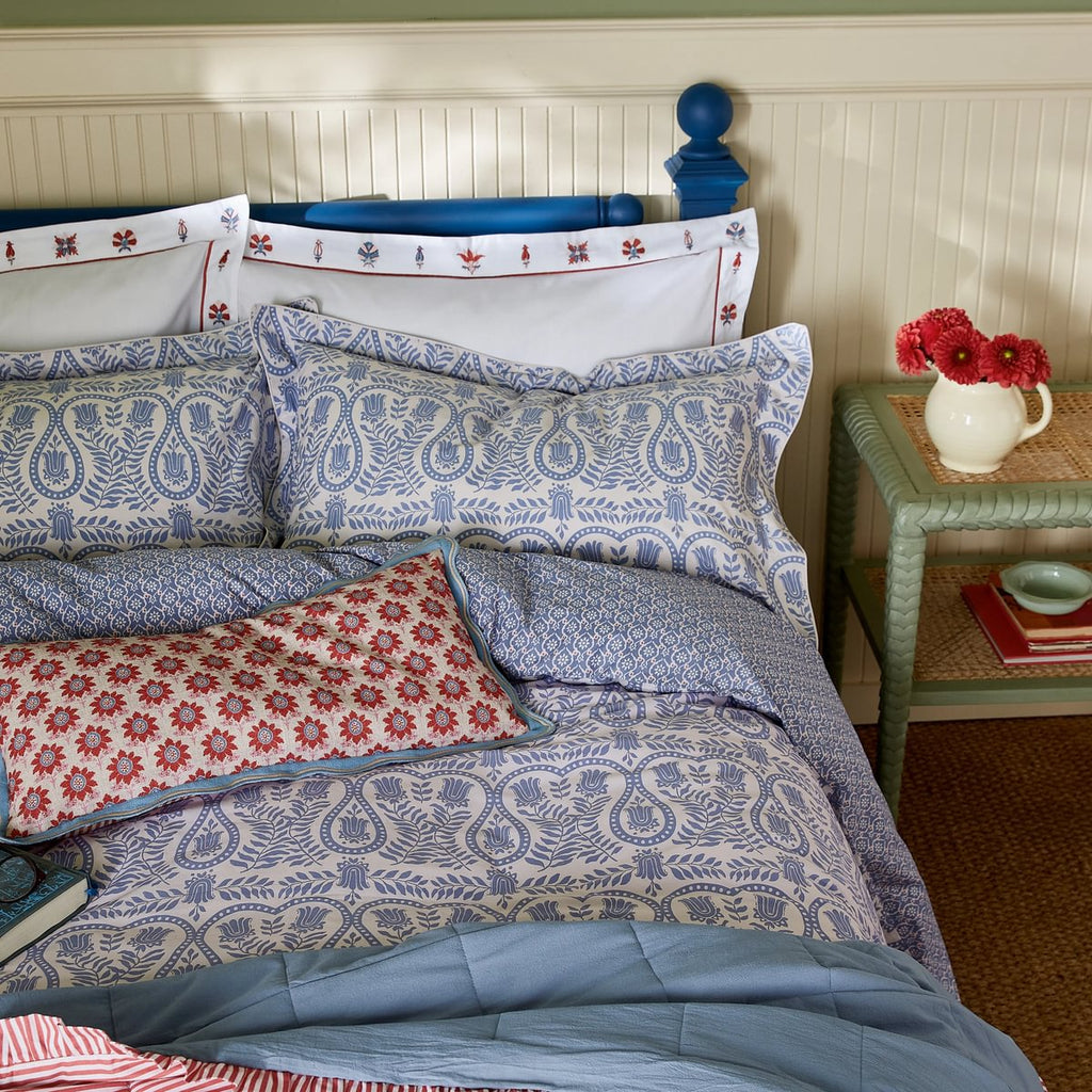 Joules Wandering Indienne Blue Duvet Set