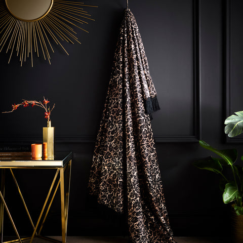 Laurence Llewelyn Bowen Josephine Gold 130cm x 180cm Throw