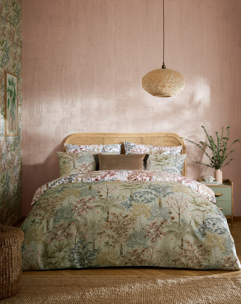 Graham & Brown Jardin Botanico Soft Sage Duvet Set