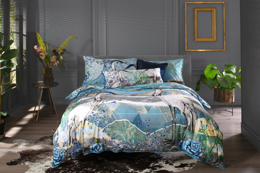House of Norris Air Earth and Water Multi Duvet Set