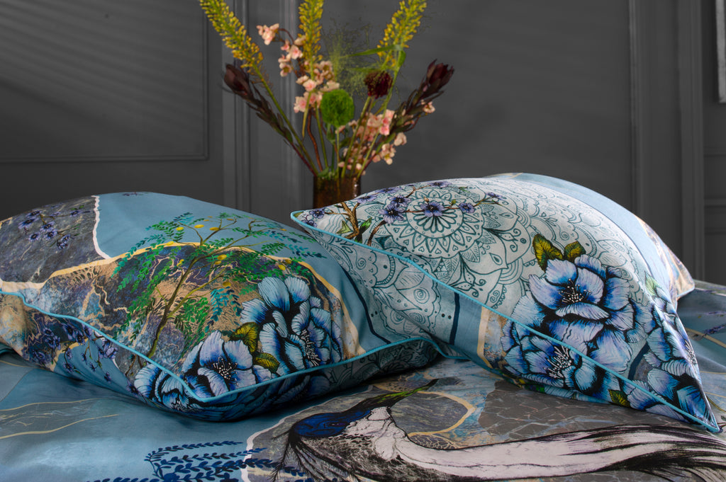 House of Norris Air Earth and Water Multi Duvet Set