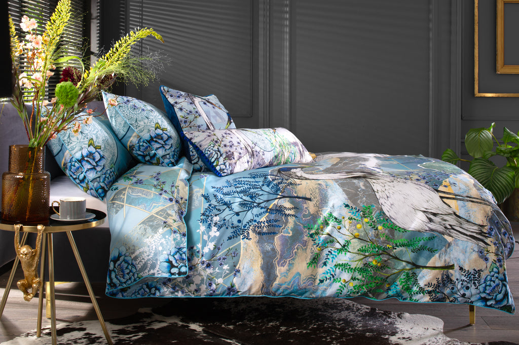 House of Norris Air Earth and Water Multi Duvet Set