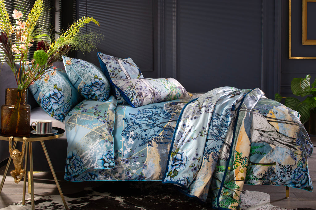 House of Norris Air Earth and Water Multi Duvet Set