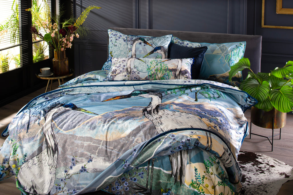 House of Norris Air Earth and Water Multi Duvet Set